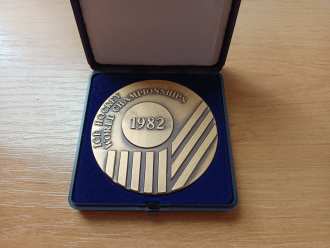 World Championship - 1982 - Helsinki / Tampere - official participant medal