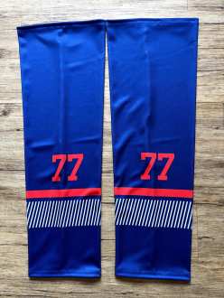 Michal HRÁDEK #77 - game issued socks - Dynamo Pardubice - Dynamický Den 2024